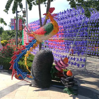 可定制稻草藝術(shù) 工藝品稻草雕塑大型景區(qū) 藝術(shù)節(jié)策劃制作安裝