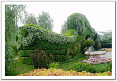 漂亮的立體園林藝術(shù)